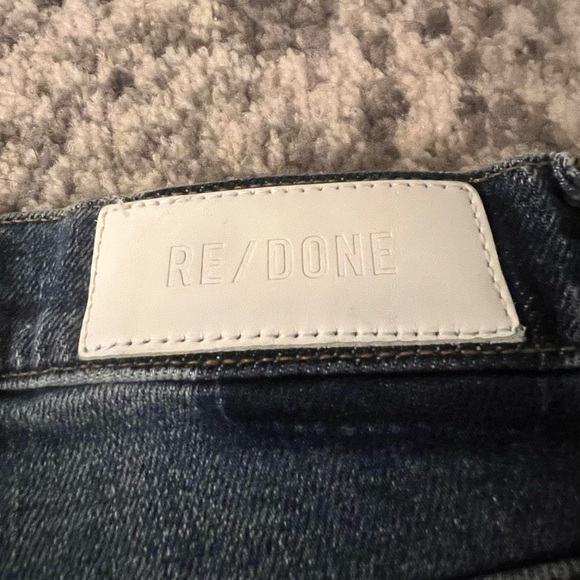REDONE high rise stretch skinny jeans size 24 - Picture 8 of 8